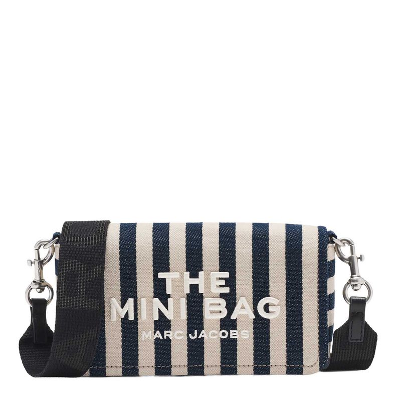 MARC JACOBS The Mini Stripe Canvas Bag image number 0